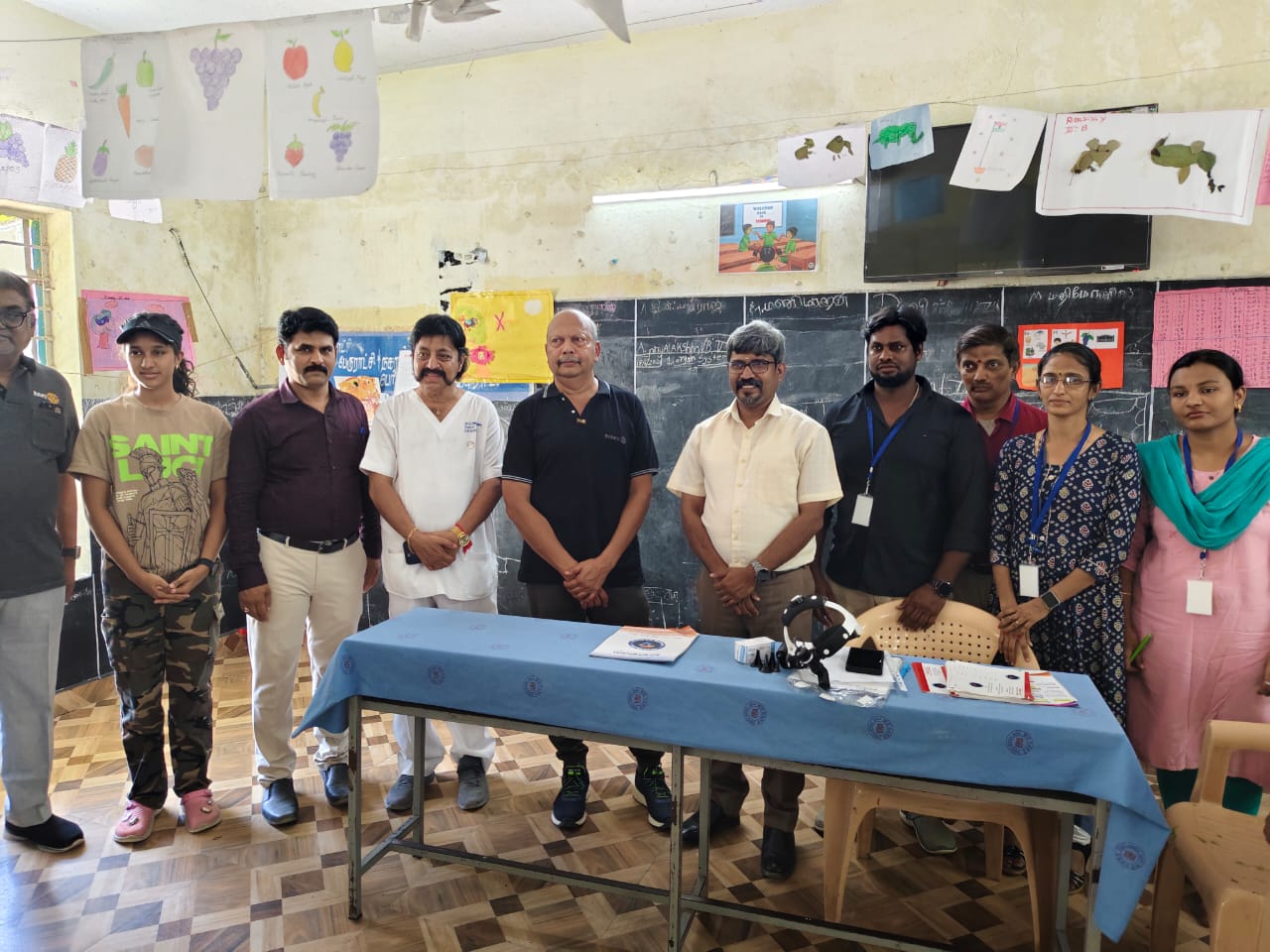 Rotary Club and B.M.HOSPITAL COMBINED WITH GROMAXFORMULATIONS PVT LTD ORGANISES MEGA MEDICAL CAMP AT TIRISULAM PUBLIC SCHOOL ON 25TH AUGUST 2024